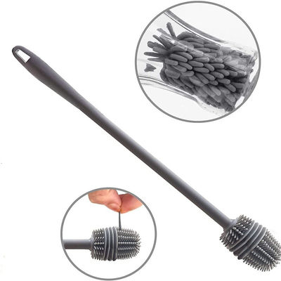 55g Silikonflaschenbürste Reinigungsbürste zum Handwaschen von Wasserflaschen und Glaswaren