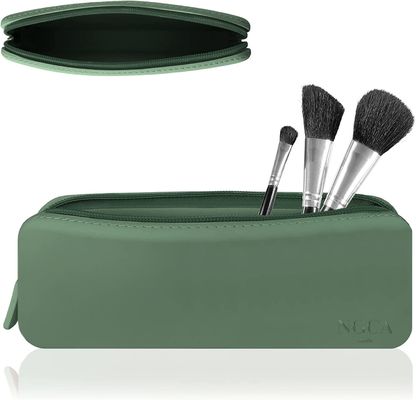 Reisebedingungen Organisator Flexible Design Silikon Make-up-Tasche für Frauen Wasserdicht