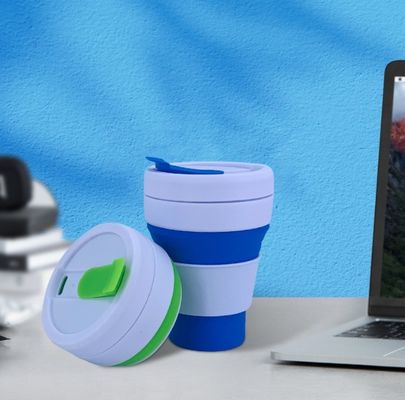 Vorrat Portable Rückziehbare Klappflasche Wasser für Veranstaltung Geschenk und Tasche Kaffeetasse