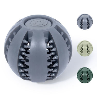 Spielzeug für Hunde Silicone Ball für interaktive Zahnreinigung und Leck-Lebensmittelverteilung
