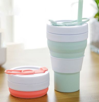 Vorrat Portable Rückziehbare Klappflasche Wasser für Veranstaltung Geschenk und Tasche Kaffeetasse