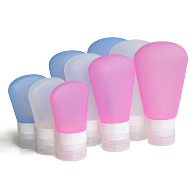 Bequeme Silikon-Reisebottel-Kits Volumen 37 ml / oder benutzerdefinierte 89 ml Probe