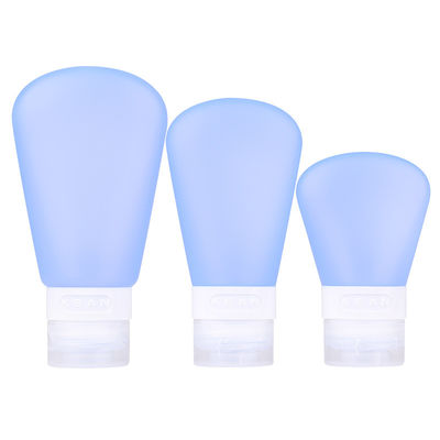 Bequeme Silikon-Reisebottel-Kits Volumen 37 ml / oder benutzerdefinierte 89 ml Probe