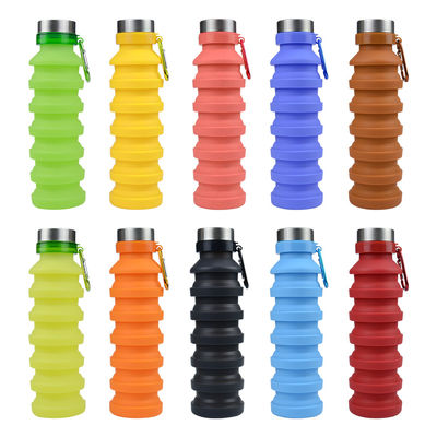 Silikon-Hülle 500 ml Klappflasche mit Deckel