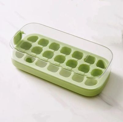 Eiswürfel machen 7-Loch 14-Loch und 21-Loch Pressen Eisbox Silikon Eis machen Modell