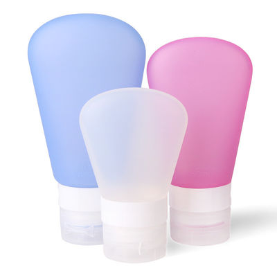 Bequeme Silikon-Reisebottel-Kits Volumen 37 ml / oder benutzerdefinierte 89 ml Probe
