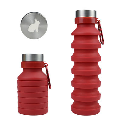 Silikon-Hülle 500 ml Klappflasche mit Deckel