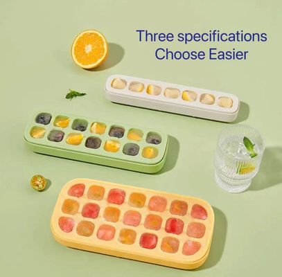 Eiswürfel machen 7-Loch 14-Loch und 21-Loch Pressen Eisbox Silikon Eis machen Modell