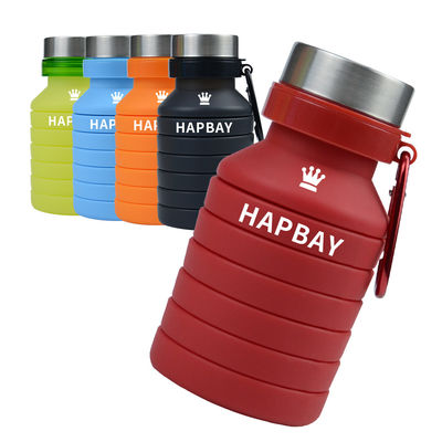 Silikon-Hülle 500 ml Klappflasche mit Deckel