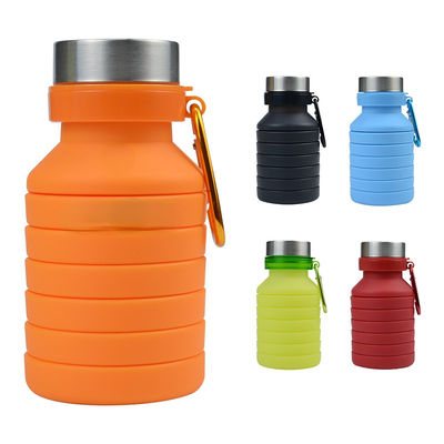 Silikon-Hülle 500 ml Klappflasche mit Deckel
