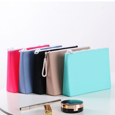 Weich und langlebig Silikon-Kosmetik-Tasche, angepasste Farbe für Make-up unterwegs