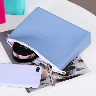 Weich und langlebig Silikon-Kosmetik-Tasche, angepasste Farbe für Make-up unterwegs