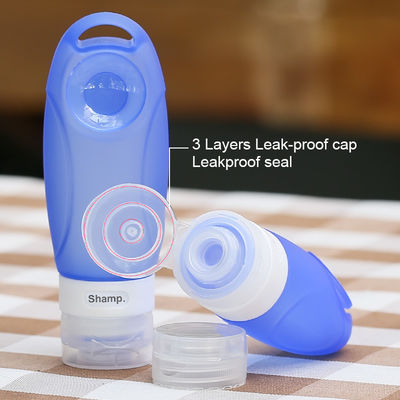 60M Volumen Personal Care Industrie-Lecksicherung Silikon Reisebottel Set TB02 Kit