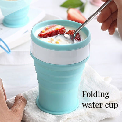 Novel-Stil Outdoor Klappwasserbecher für Sport und Reisen Teebecher Camping Novel Design