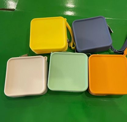 100% Lebensmittel-Silikon-Kosmetik-Tasche für Make-up-Accessoires