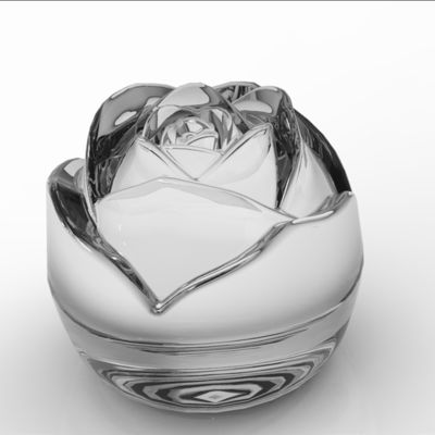 Silikon Rose Eiskugel Maker Einfache Freisetzung Großer Eiswürfel für Cocktail Snack Trays