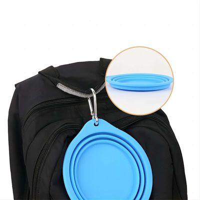 Reisefreundliche Silikonschale für Slow Food und Trinkwasser bei Outdoor-Abenteuern