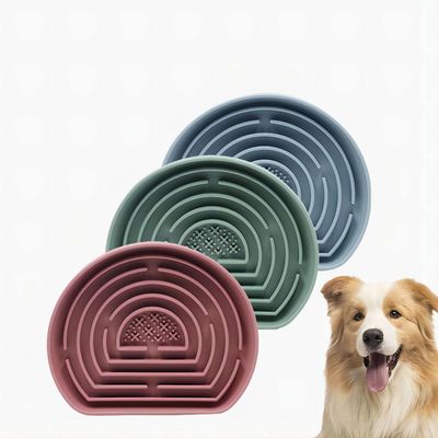 Personalisiertes Logo Akzeptable Silikon-Hunde-Leckmatte für langsame Ernährung und Verdauung 2024