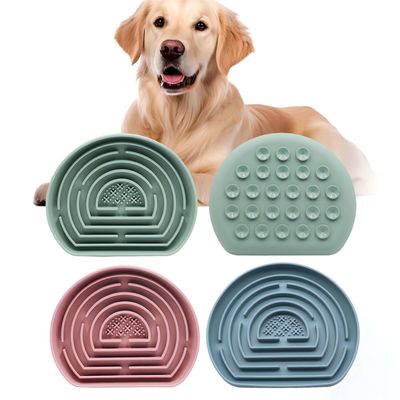 Personalisiertes Logo Akzeptable Silikon-Hunde-Leckmatte für langsame Ernährung und Verdauung 2024
