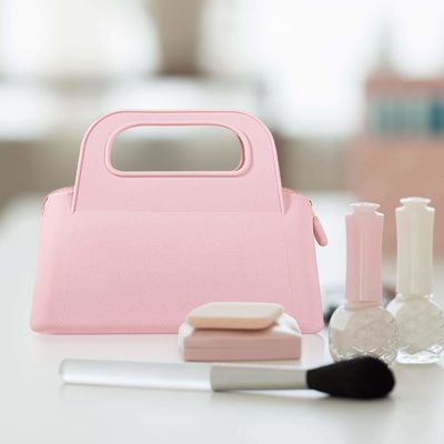 Farbenfrohe, kundenspezifische Silikon Reißverschlussbeutel für die Lagerung von Kosmetika und Toilettenartikeln für Frauen
