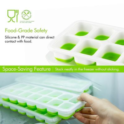Flexible und langlebige 4-pack-Eiswürfel für Ihren Gefrierschrank