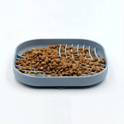 2024 Silikon Pet Slow Feeder BPA-freie Leckmatte für Hunde und Katzen Große Saugtasse