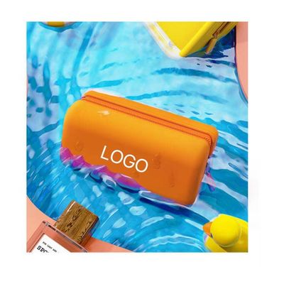 Custom Logo Silikon Kosmetik Tasche für Schmuck und Kosmetik Organisation unterwegs