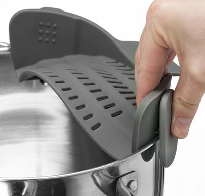 Silikon-Klammern mit Verstellbarkeit Die perfekte Passform für Geschirr, Filter und Kessel