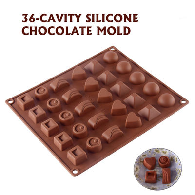 Silikon-Formen für die Herstellung von Schokoladen- und Jellybean-Formen