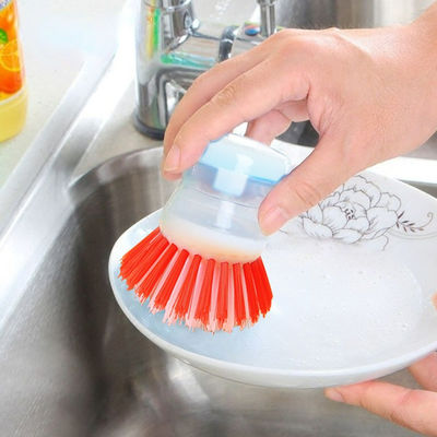 Küchenreinigungsbürste mit ABS-Handgelenk Seife aus Plastik Spülbürste