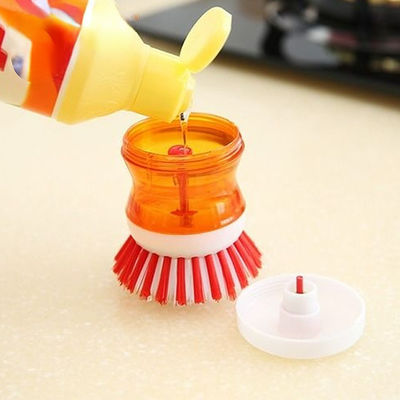 Küchenreinigungsbürste mit ABS-Handgelenk Seife aus Plastik Spülbürste