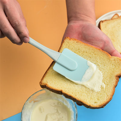 Pinkes Silikonschaber Drei-Teile-Set Hitzebeständige Spatulen BBQ Bürste Backwerkzeuge