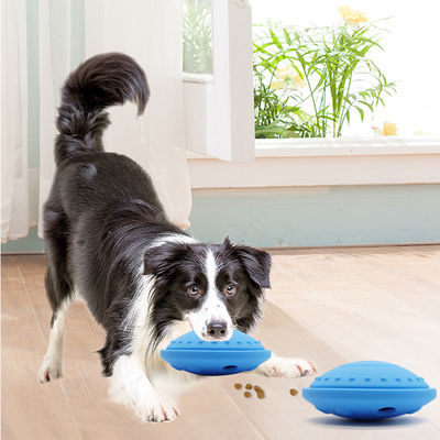 Interaktives Lebensmittelkugeln Spielzeug Dauerhafte Silikon Kaugkugeln für Hunde Leckerbissen Puzzle und Training