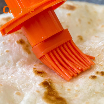 Bequeme Werkzeuge Silikonflasche und Ölbürste zum Kochen