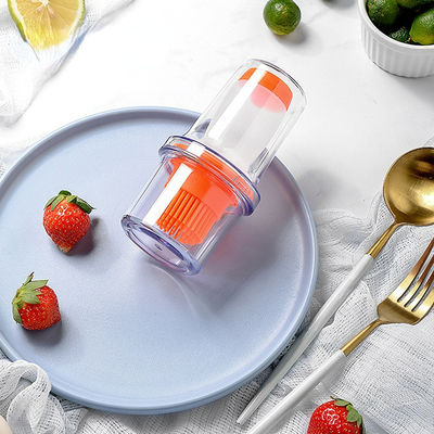 Bequeme Werkzeuge Silikonflasche und Ölbürste zum Kochen