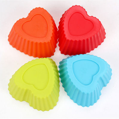 Wiederverwendbare Backbecher Mini Silikon Backwerkzeug Cupcake Liner Kuchen Dekoration Tipp Set