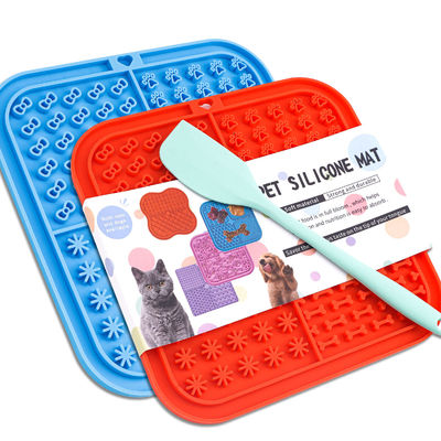 Silikon-Hunde-Leckmatte für Haustiere mit langsamem Fütterungsmittel