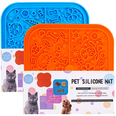 Silikon-Hunde-Leckmatte für Haustiere mit langsamem Fütterungsmittel