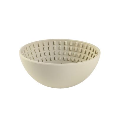 Runde Silikon-Hunde-Tasse Langsamer Speiser für gesunde Ernährung Interaktiver Speiser