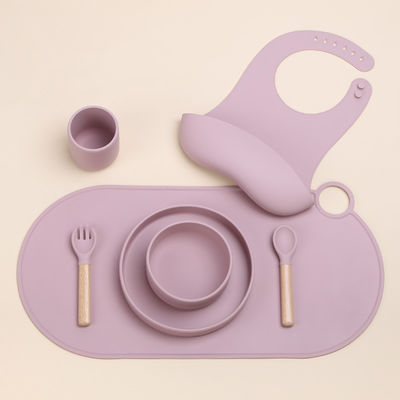 Modernes Design Runde Muschel Silikon Tischmatte für Kinder Esstisch OEM/ODM Willkommen