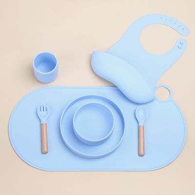 Modernes Design Runde Muschel Silikon Tischmatte für Kinder Esstisch OEM/ODM Willkommen