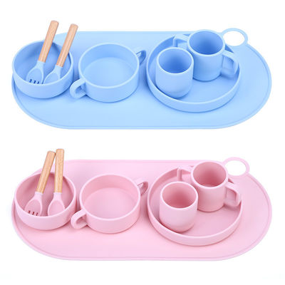Modernes Design Runde Muschel Silikon Tischmatte für Kinder Esstisch OEM/ODM Willkommen
