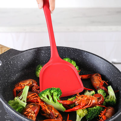 Handelsgewerblicher Bestseller Lebensmittelqualität Silikon-Kochlöffel Turner Spatula Schaufel