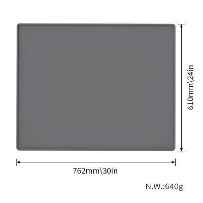 Besondere Farbe Silikon Hundefuttermatte Tray rutschfeste wasserdichte Tierfuttermatte Bpa frei
