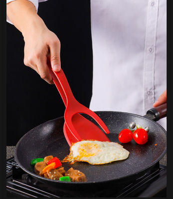 Bequemer 2-in-1-Kostenaufzug für das Schaufeln von Eiern und das Umdrehen von Steaks bei nachhaltigem Kochen