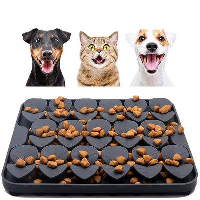 Silikon-Food-Grade-Slow-Feeder-Matte Festmuster für Hunde und Katzen