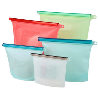 Mehrfachverwendbare Silikon-Muttermilchspeicherbeutel Lecksicher Vakuumversiegelter BPA-freier Lebensmittelbeutel