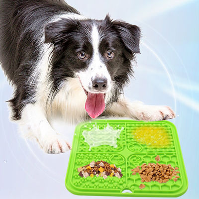 Hundeliebling 20*20cm Silikon Lick Mat mit Saugbecher und nachhaltigem Design