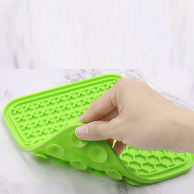 Hundeliebling 20*20cm Silikon Lick Mat mit Saugbecher und nachhaltigem Design