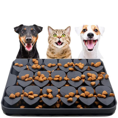 Silikon-Slow Feeders Snuffle Mat Erste Probe für freie Temperaturbeständigkeit -40 bis 250
